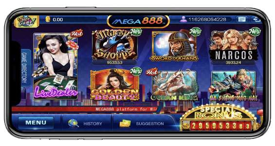 Mega888 Mobile App